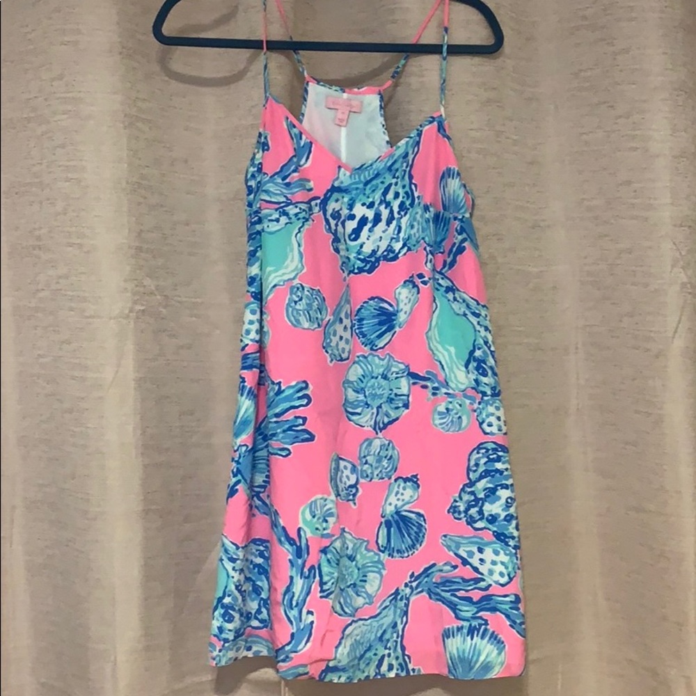LILLY PULITZER SUN DRESS SATIN